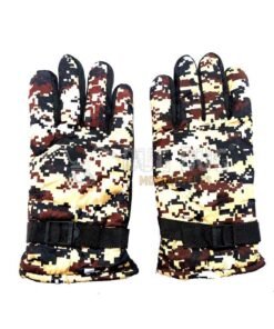 Winter Gloves for Cold Weather Riding with Fur inside for All Motorcycle Riders