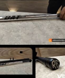 Dug Dug Self Defense Baseball Bat Leg Guard for Royal Enfield Classic 350 Standard Electra BS3/BS4 Models