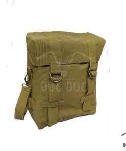 Dug Dug Canvas Bag Saddle Bag for Royal Enfield Classic 350/500 – Khaki - 1pc