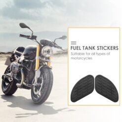 Dug Dug Motorcycle Tank Traction Pads Rubber Knee Protectors for Motorcycle Riders