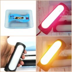 Leg Guard LED DRL Turn Signal Indicator Hazard Lights Crash Bar for Motorcycles - Red