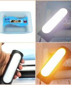 Leg Guard LED DRL Turn Signal Indicator Hazard Lights Crash Bar for Motorcycles - White