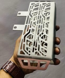 New Brushed Stainless Steel Radiator Guard for Royal Enfield Himalayan