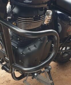 Meteor 350 Crash Guard with OEM Direct Fitting - Black