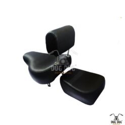Big Boss Seat with Backrest for royal enfield dug dug