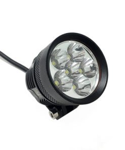 6 LED CREE Fog Light Auxiliary Light for all Motorcycles L6X 40w - Yellow Cover