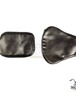 Royal Enfield Seat Cover with Padding - Black