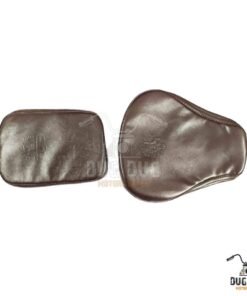 Royal Enfield Seat Cover with Padding - Brown