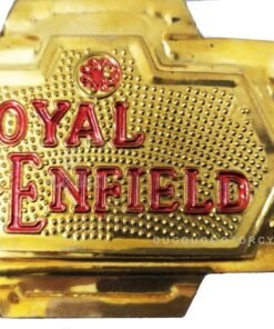 Dug Dug Brass Monogram for Royal Enfield Tank with Holes