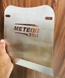 Dug Dug Meteor 350 Sump Guard Engine Bash Plate Stainless Steel - Matt