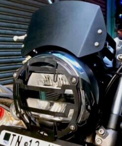 Dug Dug Metal Windshield Visor for Honda H'ness CB 350