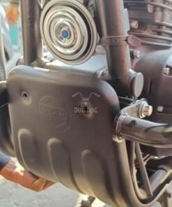 Dug Dug Aluminium Sump Guard Engine Guard Bash Plate for Classic Reborn and Meteor 350 - Black