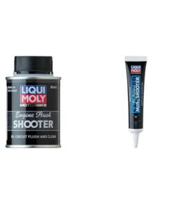 Liqui Moly Motorbike Engine Oil Flush and Engine Oil Additive Performance pack