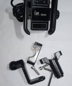 Dug Dug Heavy Metal Mobile Holder with Charger for All Bikes - 1 Year Warranty