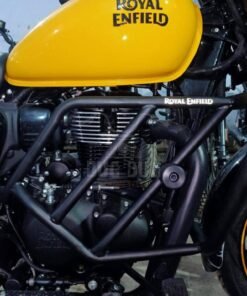 Dug Dug Classic Reborn and Meteor 350 Crash Guard with Slider - Black