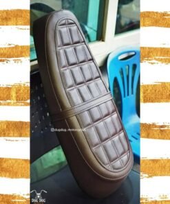 Dug Dug Comfortable Cushion Touring Seat for Royal Enfield Interceptor 650 and Continental GT - Type 3