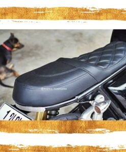 Dug Dug Comfortable Cushion Touring Seat for Royal Enfield Interceptor 650 and Continental GT - Type 6
