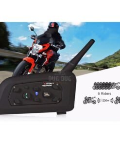 Vnetphone V6-1200m Motorcycle Helmet Intercom Bluetooth Interphone