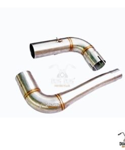 Dug Dug Stainless Steel Exhaust Bend Pipe for NS200 RS200 Dominar 250/400 BS4