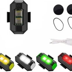 LED Aircraft Strobe Light Motorcycles with USB Charging
