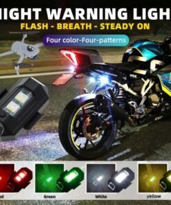 LED Aircraft Strobe Light Motorcycles with USB Charging