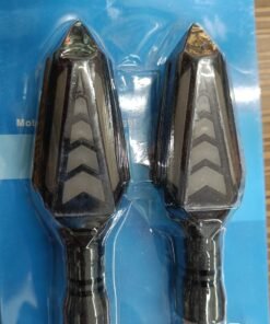 New Arrow Flow Dual Function Turn Signal Indicator Blue Amber - Set of 4pc