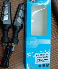 New Arrow Single Function Amber Indicator for Bikes - Set of 4 Pc