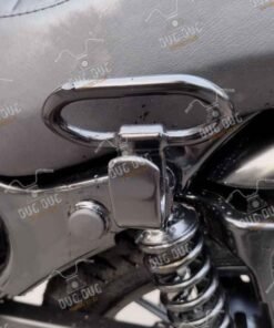 Side Hook Side Kunda for Royal Enfield Hunter 350 - Black