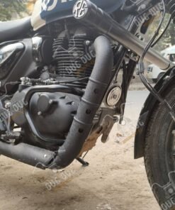 Dug Dug Stainless Steel Heat Shield for Hunter 350 - Black