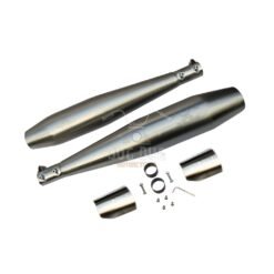 Dug Dug Venom Performance Exhaust Matt SS-304 for Interceptor 650 and Contnental GT 650 Royal Enfield (1)