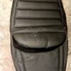 Cushion Seat Cover with Rider and Pillion Backrest for Royal Enfield Hunter 350
