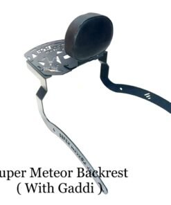 Dug Dug Cushion Backrest with Carrier for Super Meteor 650