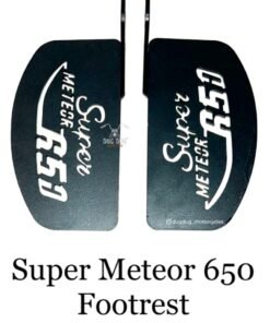 Dug Dug Super Meteor 650 Rear Footpegs Heat Shield