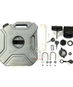 Universal 5L Petrol Jerry Can for Motorcycle, Thar with Lock System - Grey - 1pc