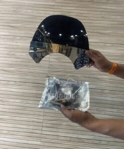 Windshield Visor with Steel Plate for Royal Enfield Hunter 350