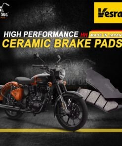 dug dug vesrah ceramic brake pads front and rear for royal enfield classic 350