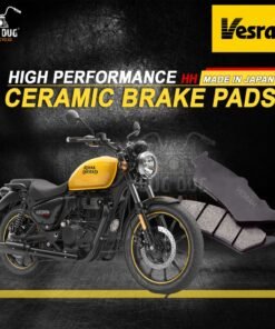 dug dug vesrah ceramic brake pads front and rear for royal enfield meteor 350