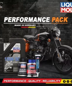 Liqui Moly Performance Pack for Royal Enfield Classic 350 Engine Oil Additive Engine Flush Petrol Additive Dug Dug Motorcycles