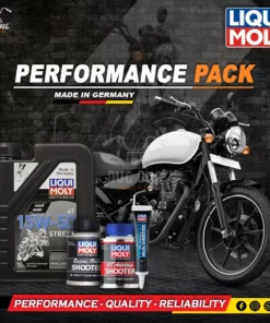 Liqui Moly Performance Pack for Royal Enfield Thunderbird X 350 Engine Oil Additive Engine Flush Petrol Additive Dug Dug Motorcycles-1