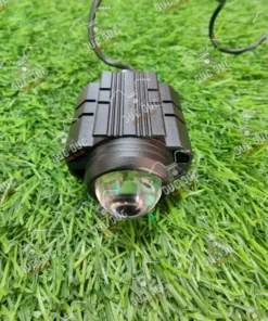 HJG Mini Driving LED Fog Light Red Devil Eye Dual Intensity White Yellow Flashing Pattern - 20w