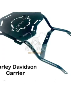 Heavy Quality Top Rack Carrier with plate for Harley Davidson x440 Black