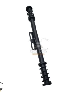 Spring Single Rod Leg Guard Crash Guard for Hero Splendor Black