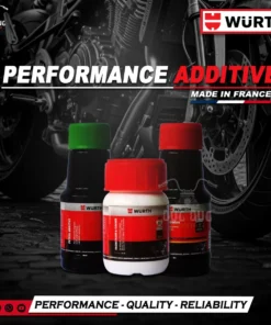 Wurth Engine Flush and Cleaner + Wurth Petrol Additive + Wurth Engine Oil Additive Performance Pack Combo Kit