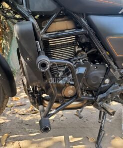 Dug Dug Crash Guard with Sliders for Harley Davidson x440 - Black