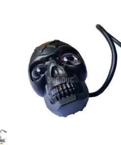 HJG Skull LED Fog Light with Devil Eye Dual Intensity White Yellow Lens