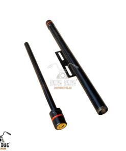 Self Defense Bat Leg Guard with Rod for Hero Splendor Type 1