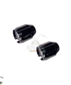 Aluminum Front Spools Universal Motorcycle Falling Protector Front Sliders For All Bikes Black