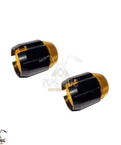 Aluminum Front Spools Universal Motorcycle Falling Protector Front Sliders For All Bikes - Golden
