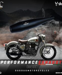 Dug Dug Venom Performance Exhaust with dB killer for Classic Reborn