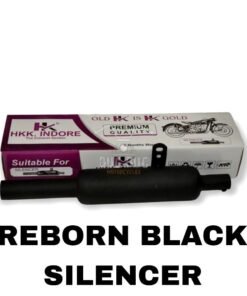 HKK Indori Original Silencer for Classic 350 Reborn - Black